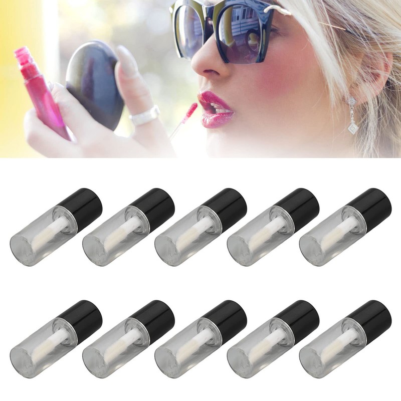 10pcs 1.2ml Empty Lip Gloss Containers Tubes Refillable Lip Balm