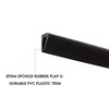 1/8"x 7/32"-U Shape Automotive Door Weather Seal Trim-Fits Gap 1/32"-PVC