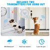 Whimsii Dog Doorbell, Wireless Ring Bell to Go Outside, IP55