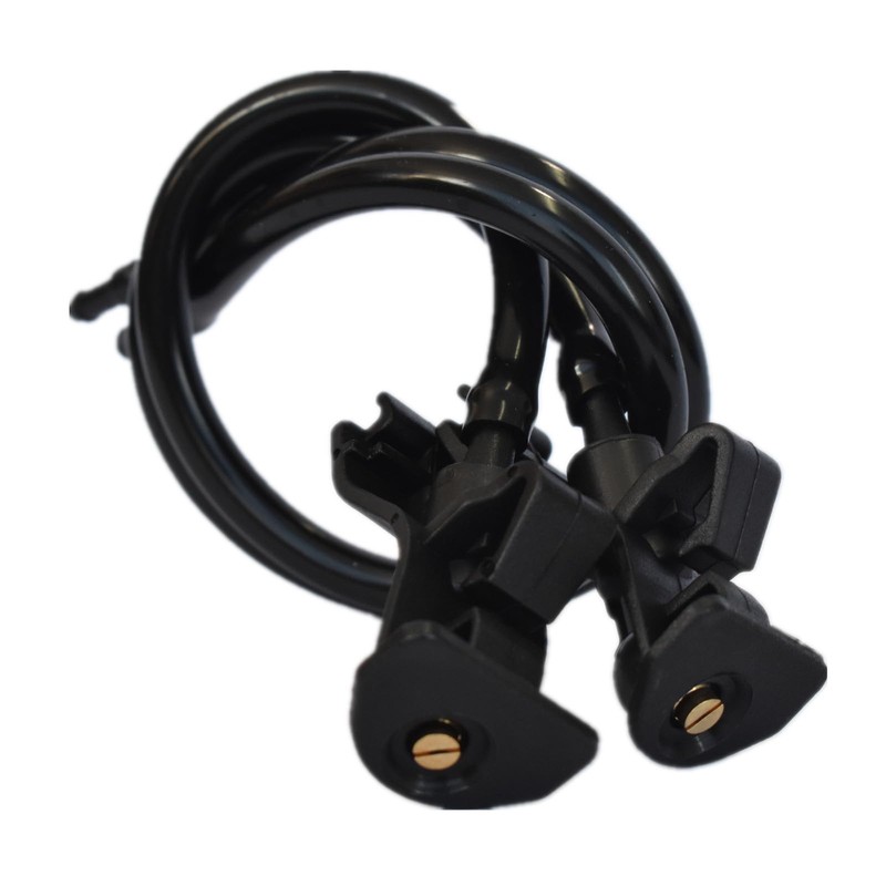 1Pair BB5Z-17603-A Front Windshield Washer Nozzles Spray Jet Compatible with