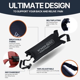 GNR Wonder-Roll Self-Inflating Back Support