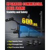 600LBS Multi-Function Weight Bench Set with Squat Rack for Full
