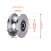 Sliding Gate Rollers Stainless Steel U Groove Wheel Heavy Duty