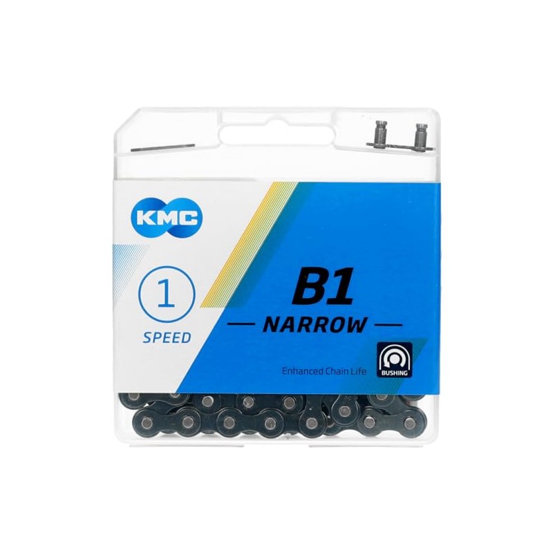 KMC B1 5-6 Speed Chain, Black, Narrow (3/32”)