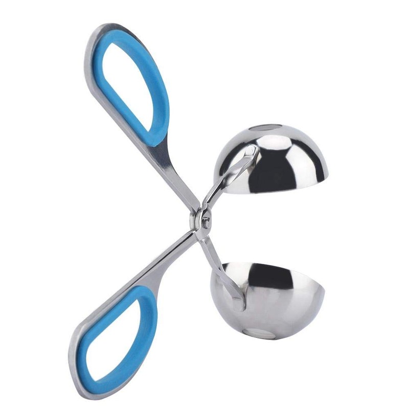 Meat Spoon Stainless Steel Dumpling Mold Non-Stick Ice Tongs Meatball
