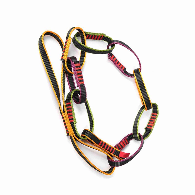 Outdoor Nylon Climbing Equipment Downhill Forming Ring Sling Daisy Chain