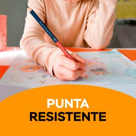 BIC Lápices de Colores Evolution Bicolor Hechos de Madera Colores Intensos Punta Resistente 24 Colores en 12 Piezas