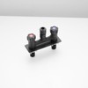 RV Camper Shower Faucet Valve with Exterior Quick Connect Shower