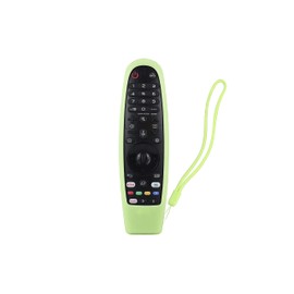CONTROL EXPERT Silicone Case Cover for LG AN-MR600 LG AN-MR650 AN-MR18BA AN-MR19BA LG AN-MR20GA Remote Control Silicone Protective Sleeve for LG Magic TV Remote Anti-Slip Case Skin (Green)