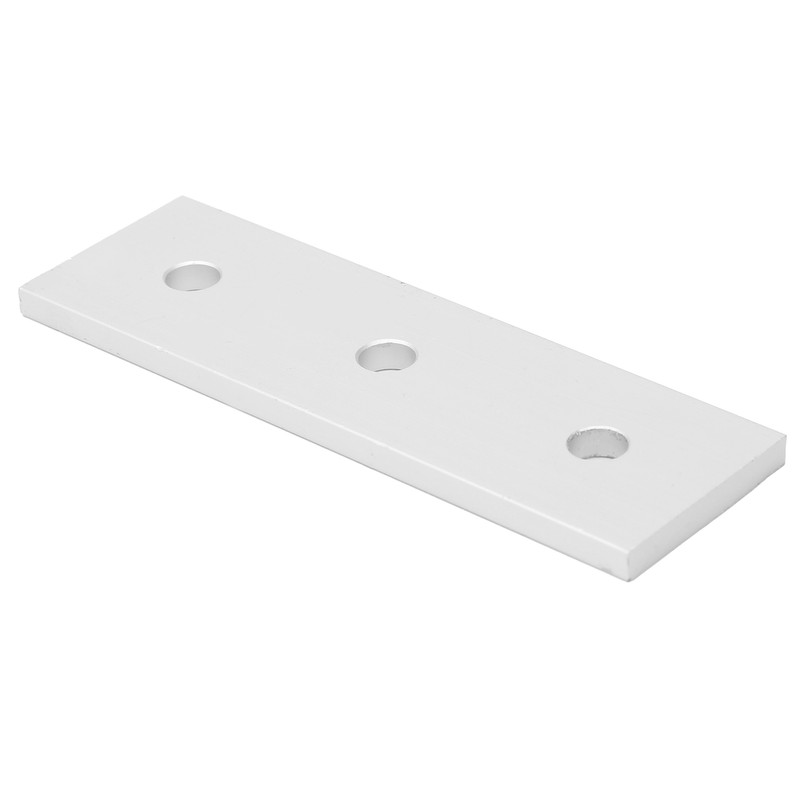 10pcs Aluminum Flat Connecting Joining Plate Flat Straight Mending Joining
