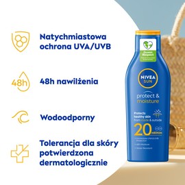 Feuchtigkeitsspendende Sonnenlotion SPF 20, 200ml