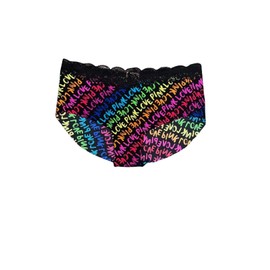 Victoria's Secret Pink No Show Hipster Underwear/Panty Multicolor New (US, Alpha, Medium, Regular, Regular)