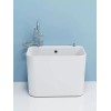 습식 도기 족욕기 풋케어 기기 배수구 포함 임산부 구멍 [A3] Wet Ceramic Foot Bath Device with Drain Hole for Prenatal Care [A3]
