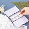 PandaHall Empty Watercolour Tins Box with 12 Pieces Half Pans