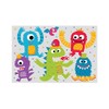 CUTE MONSTER BACKDROP BANNER - Party Decor - 3 Pieces