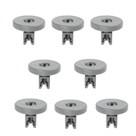 Dishwasher Bottom Basket Wheels, 50286965-004 Lower Dishwasher Basket Wheel Kit for Dishlex DX103SK DX203WK Global DX301 DX301SK 911516028 Roller (pkt 8)