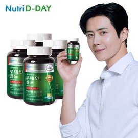 Nutri D Day Premium Lutein Gold 90 capsules, 4 bottles (12 months’ supply) 01. Premium Lutein Gold, 4 bottles of 90 capsules (12 months’ supply) / 뉴트리디데이 프리미엄 루테인 골드 90캡슐 4병 (12개월분) 01.프리미엄 루테인 골드 90캡슐 4병 (12개월분)