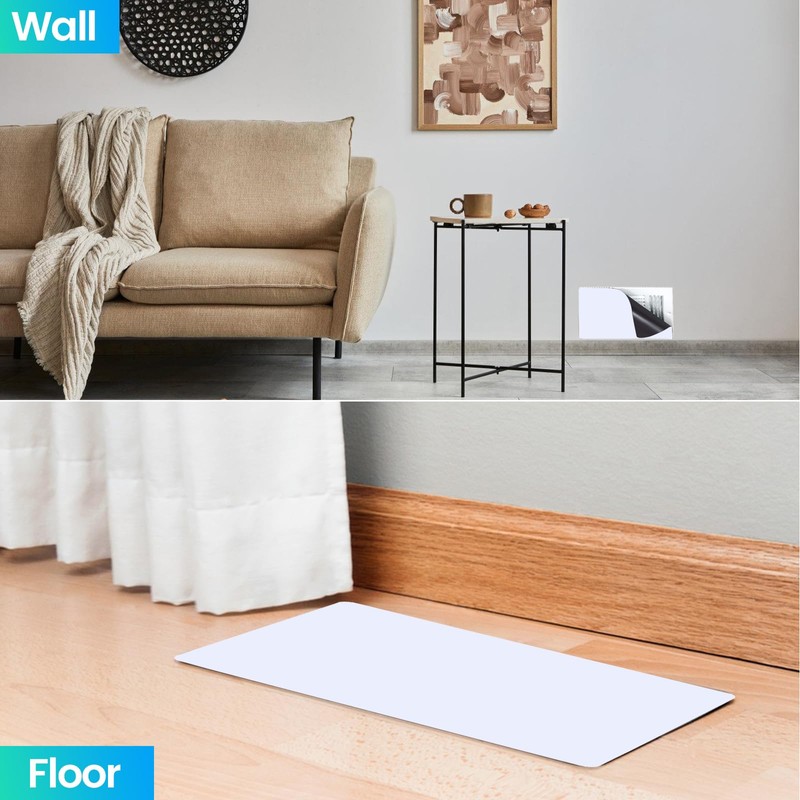 Seatern Magnetic Vent Covers, Extra Strong Magnets, White 8" x