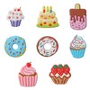 8 Pieces Fruit Refrigerator Magnets, Creative Cartoon Refrigerator Magnets, Cute