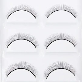Pestañas Práctica Extensiones Maquillaje Lashista Set 10 Par                                                                                          
