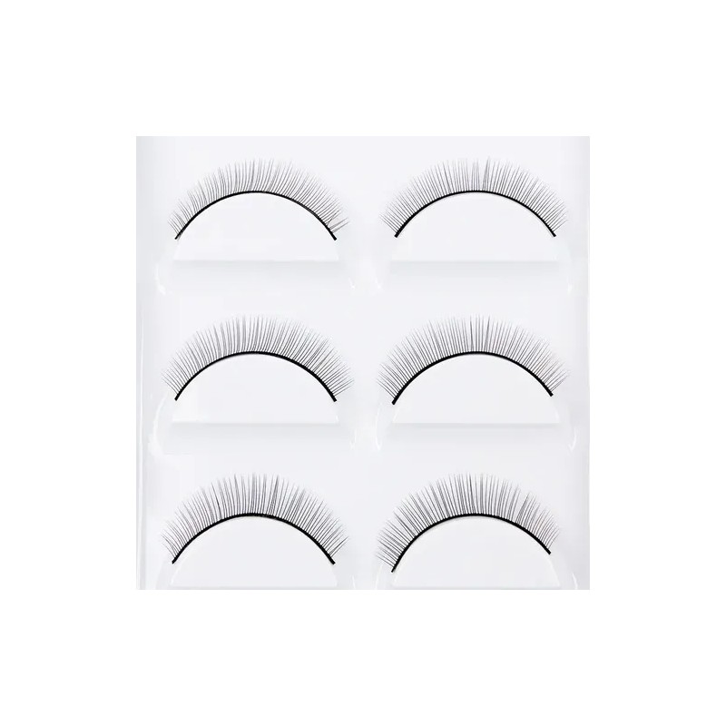 Pestañas Práctica Extensiones Maquillaje Lashista Set 10 Par