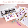 QYH Printable Vinyl Sticker Paper for Inkjet & Laser Printer