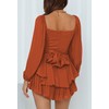 Fixmatti Women Tie Back Off The Shoulder Romper Chiffon Boho