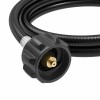 Ebeyexpress 5 FT Propane Adapter Hose 1lb to 20lb Converter