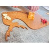 Cuisiland 12x9'' Cheese Cutting Board – Eco-Friendly Wood Fiber Design
