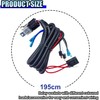 Greluma Kit cablaggio relè clacson, 12V 80A 4 pin clacson