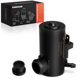 A-Premium Windshield Washer Pump Compatible with Honda CR-V CRV, Civic, Accord Fit, Insight, S2000, Prelude, Wagovan & Subaru Outback, Forester, Impreza, Legacy, Baja & Acura