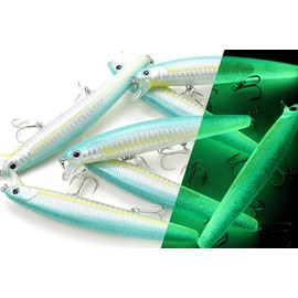 LUCKY CRAFT Flashminnow 110 (653 Super Glow OB Sexy Smelt)