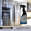 Flitz Stainless Steel Polish Protectant - 16oz Bottle, USA-Made Ceramic