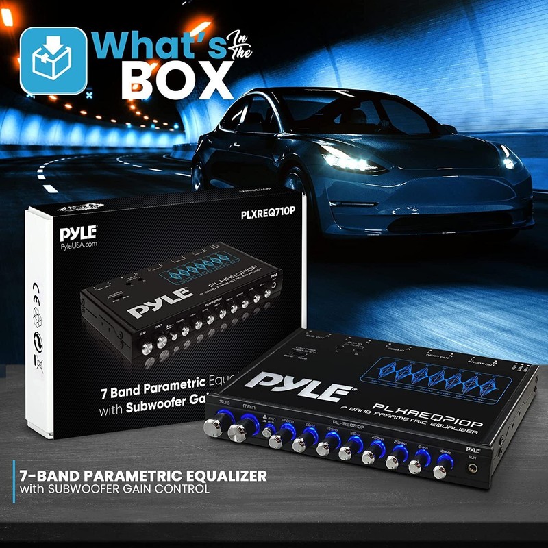 See Desciption Pyle PLXREQ710P 7 Band Equalizer