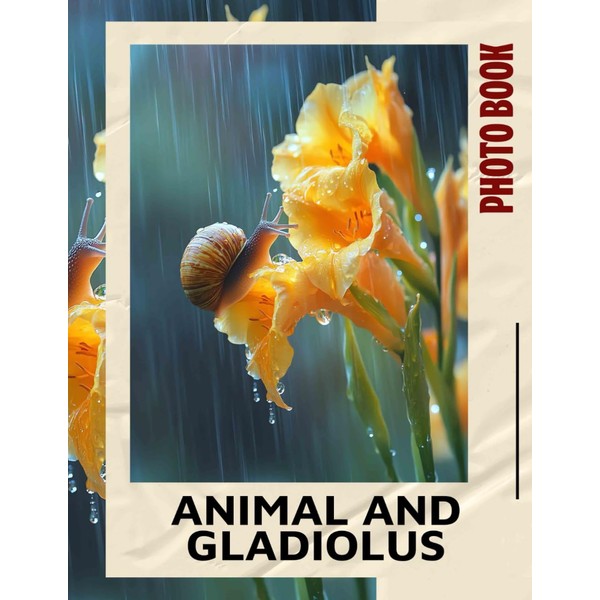 Animal and Gladiolus