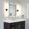 AIJIASI Black Bathroom Vanity Light Fixtures, 31 inch Modern Bathroom