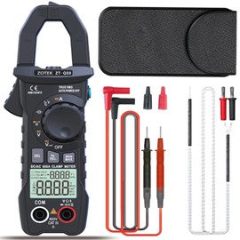 ZOYI QS9 Multimeter AC/DC Digital Clamp Meter Tester 6000 Counts Auto-Ranging Multimeter Smart Pliers Current Ammeter Cap Temp Diode Capacitor Voltage