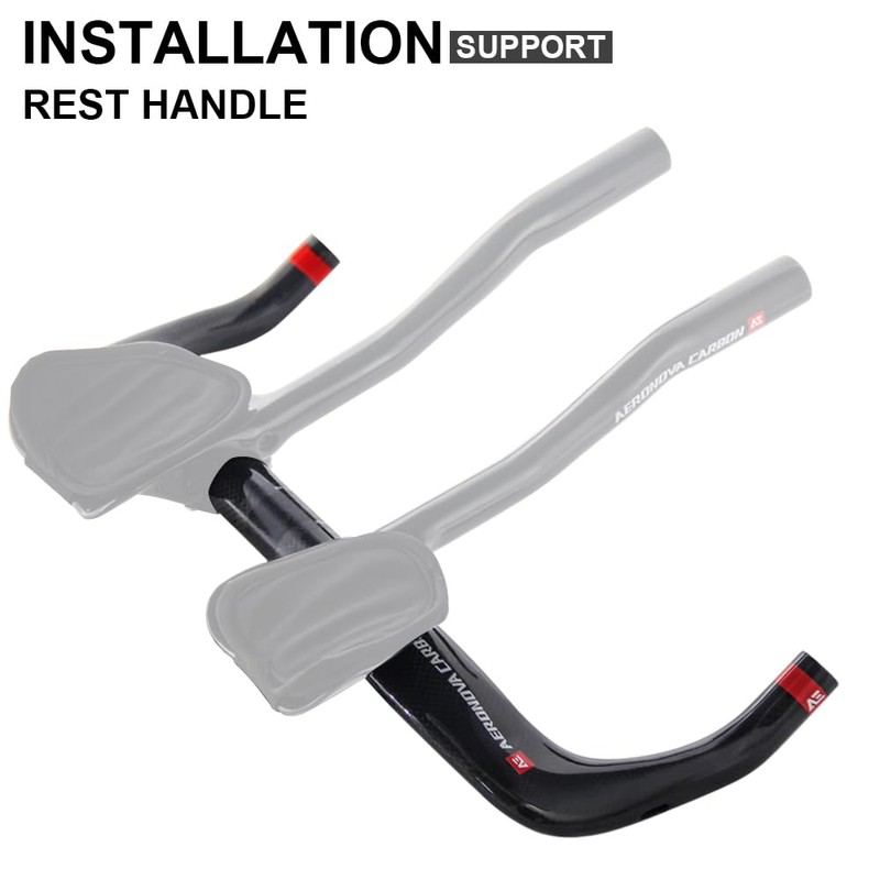 Yccyctrek triathlon handlebars bicycle 31.8 mm bullhorn handlebars bike handle