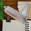 Jagowa Transparent Pencil Case - Simple and Creative Document Storage