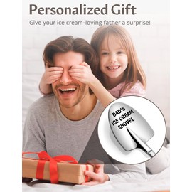 Gifts for Dad from Daughter, Son - Father Birthday Gifts, Dad's Ice Cream Shovel Birthday Gifts for Dad