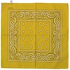 Harrys-Collection Men's Neckerchief - Yellow - Yellow - One size