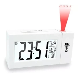 XOF Reloj Despertador Con Proyector Digital 908182