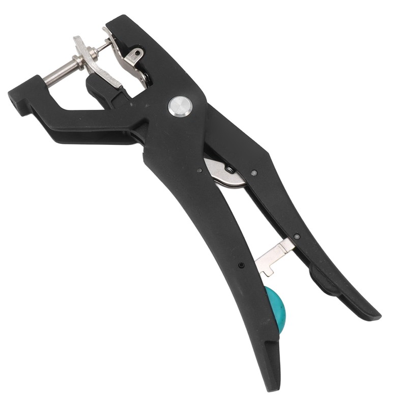 Livestock Ear Tag Applicator Alloy Steel Automatic Rebound Hydraulic Ear