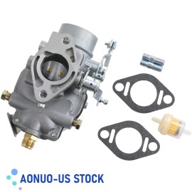 AONUO-US Carburetor 2600 3000 Fits For Ford Holland Tractor 13916 C9NN9510B W/ Gaskets