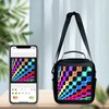 LED Backpack with Programmable Screen Colorful Sign Panel Smart Bluetooth