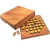 Solitaire Hexagon 37 Pegs - Strategy Wooden Game