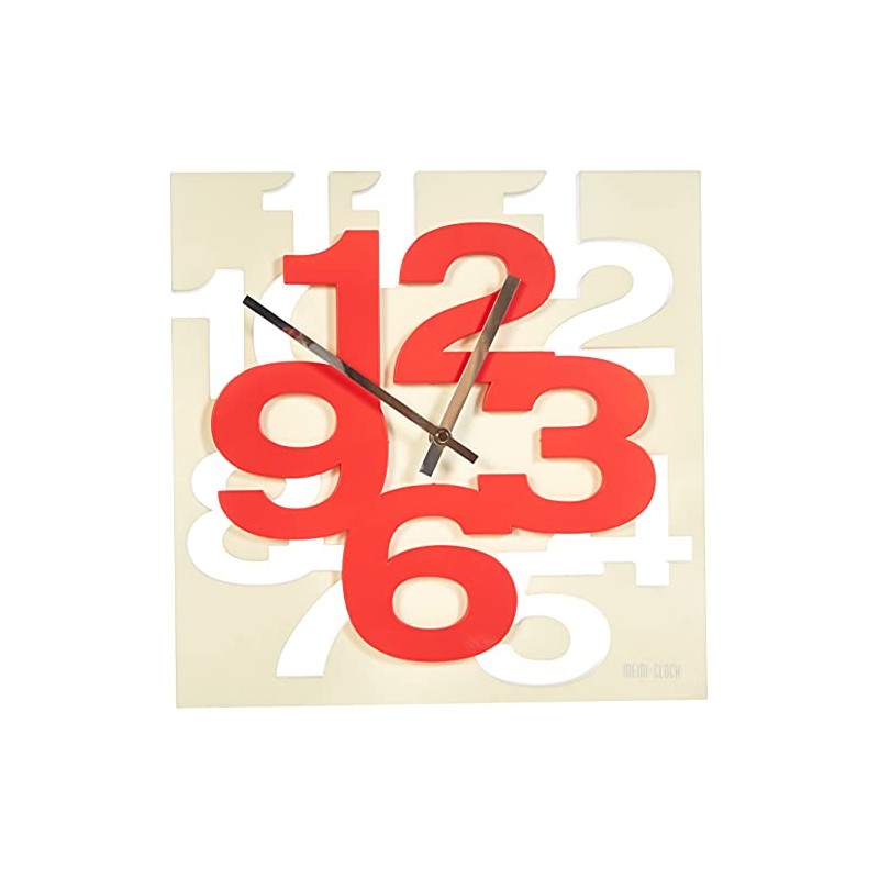 3D Wall Clock Modern Design 1106Quiet Bathroom Clock Wall Clock