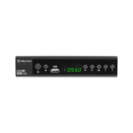 Cabletech DVB-T/C HEVC Tuner H.265 10bit resolution 1920x1080 pixels programming recording automatic search RAM channels 512 MB DDR2
