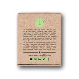 Legendary Affirmation Cards for Women and Men Expansion Deck -(120) Daily Positive Words Affirmations for Manifestation and Motivation that Cover 6 Aspects of Your Life, Physical Health & Body Image