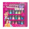MAKEUPERIA Set de Esmaltes Infantiles de Princesas a Base de